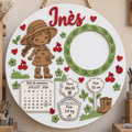 Cadre photo de naissance – Jardin des Cerises