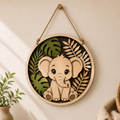 Cadre enfant éléphant